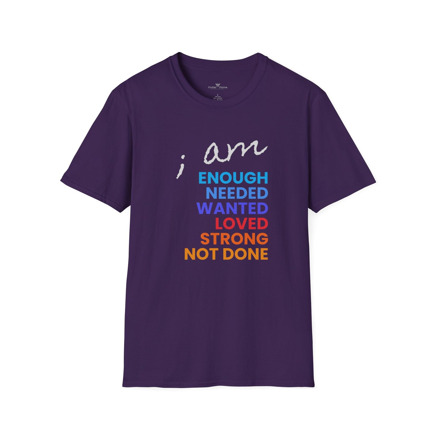 I am Enough (and More) Soft Tee - Unisex Inspirational T-Shirt