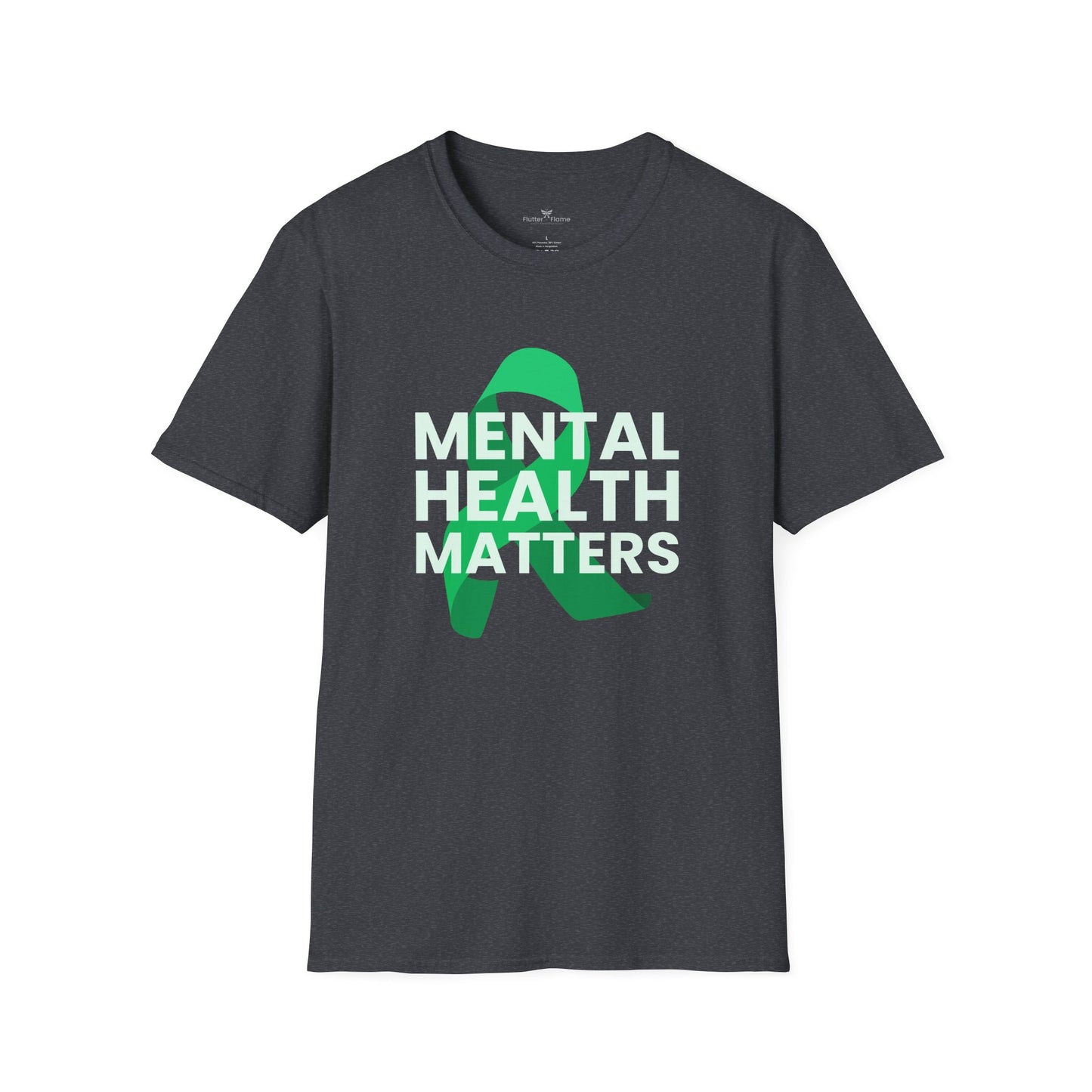 Mental Health Matters Soft Tee - Unisex Awareness T-Shirt
