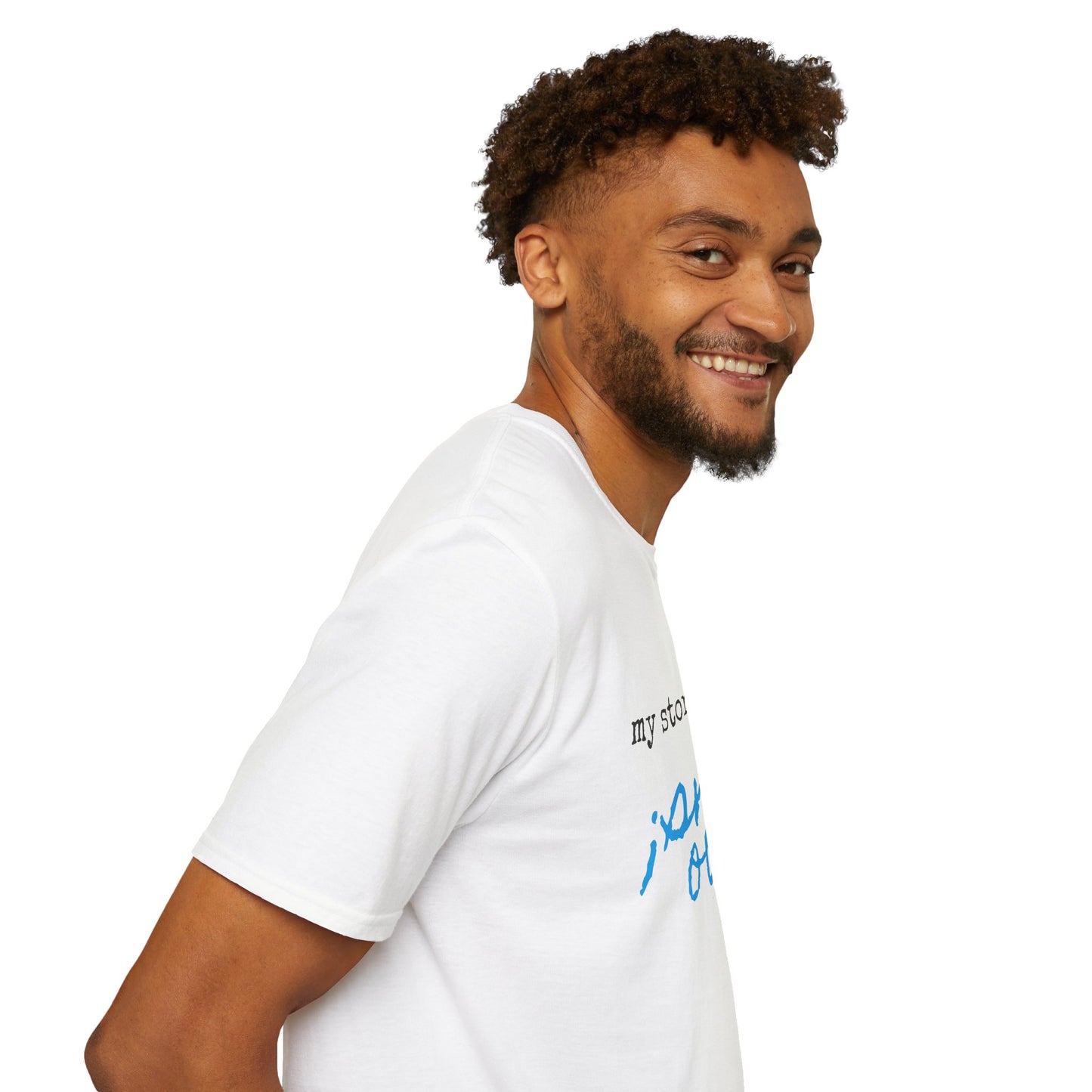 My Story Isn't Over Soft Tee - Unisex Inspirational T-Shirt