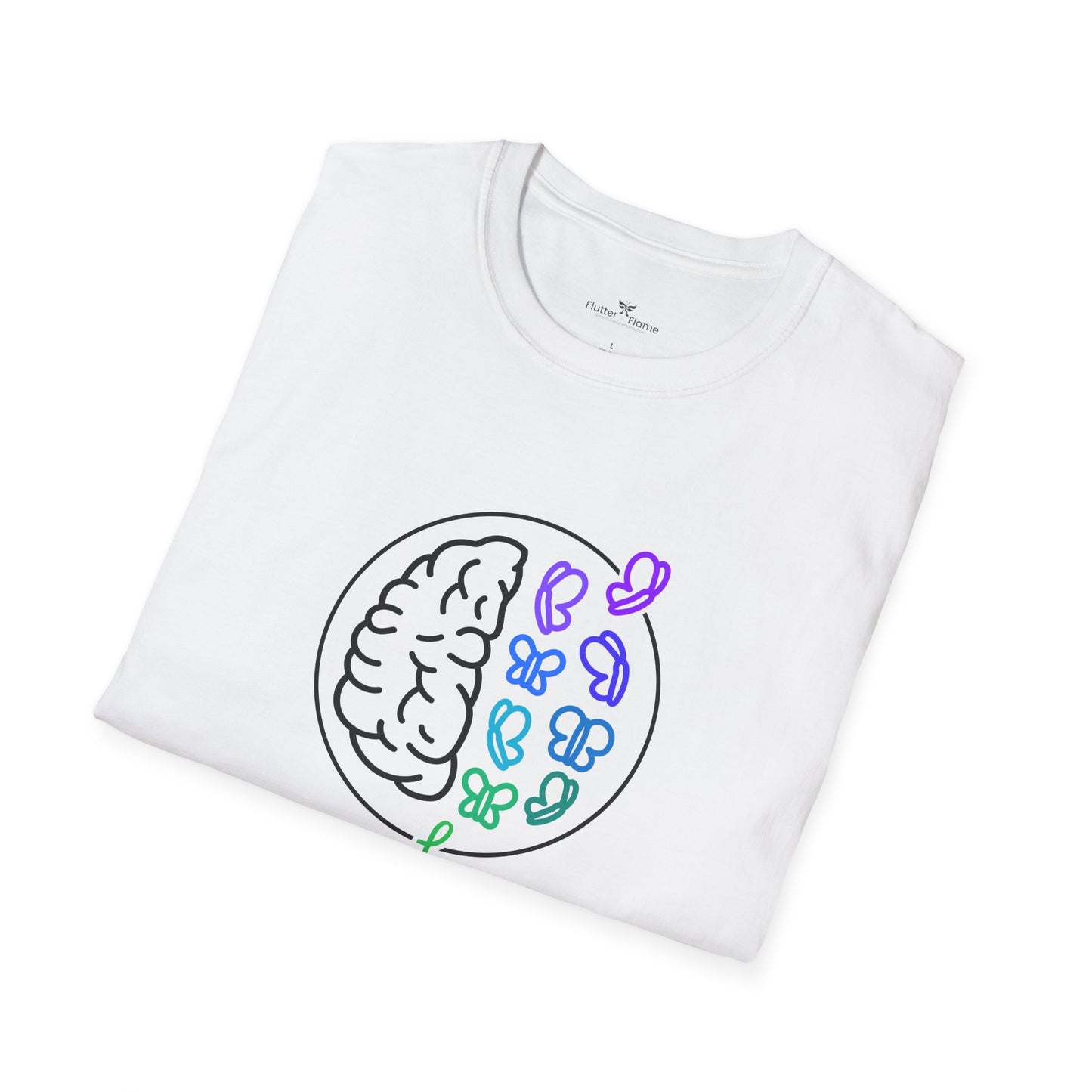 End The Stigma Mental Health Matters Soft Tee - Unisex Awareness T-Shirt