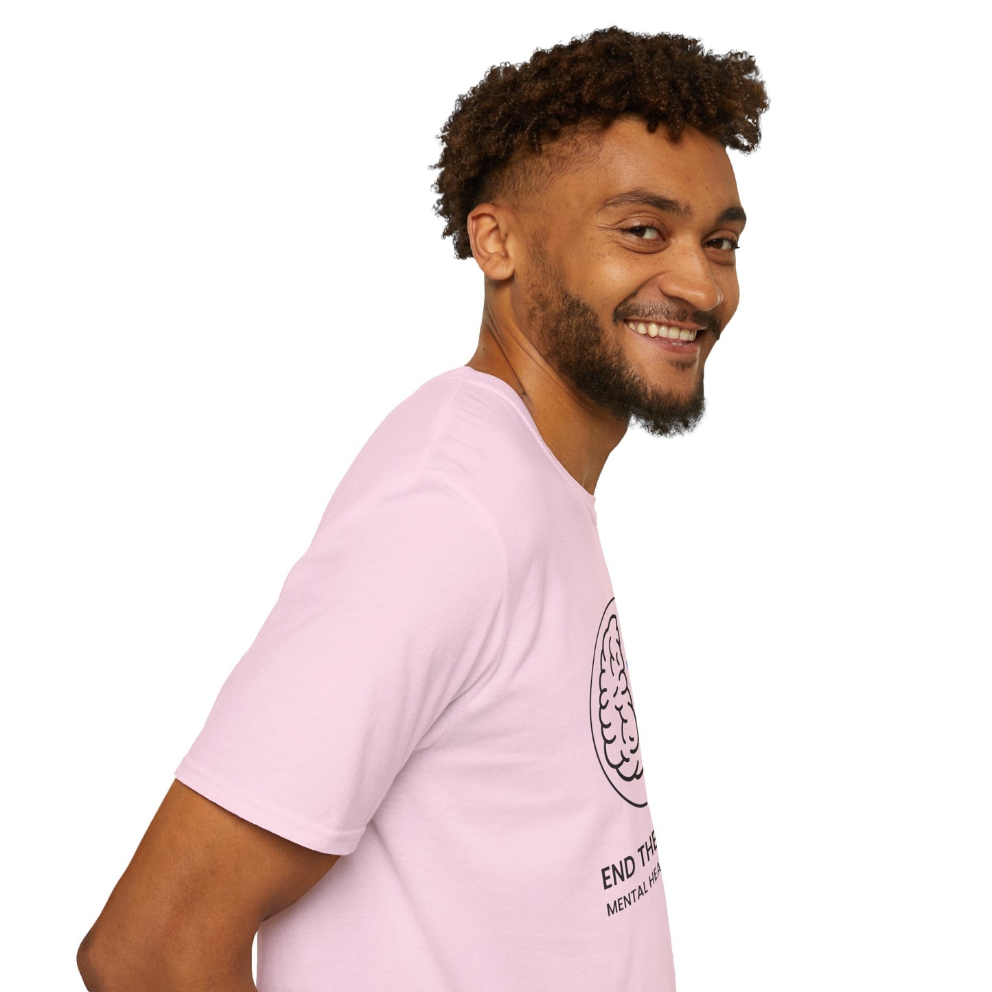 End The Stigma Mental Health Matters Soft Tee - Unisex Awareness T-Shirt