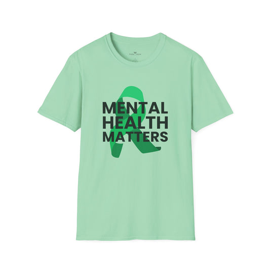 Mental Health Matters Soft Tee - Unisex Awareness T-Shirt