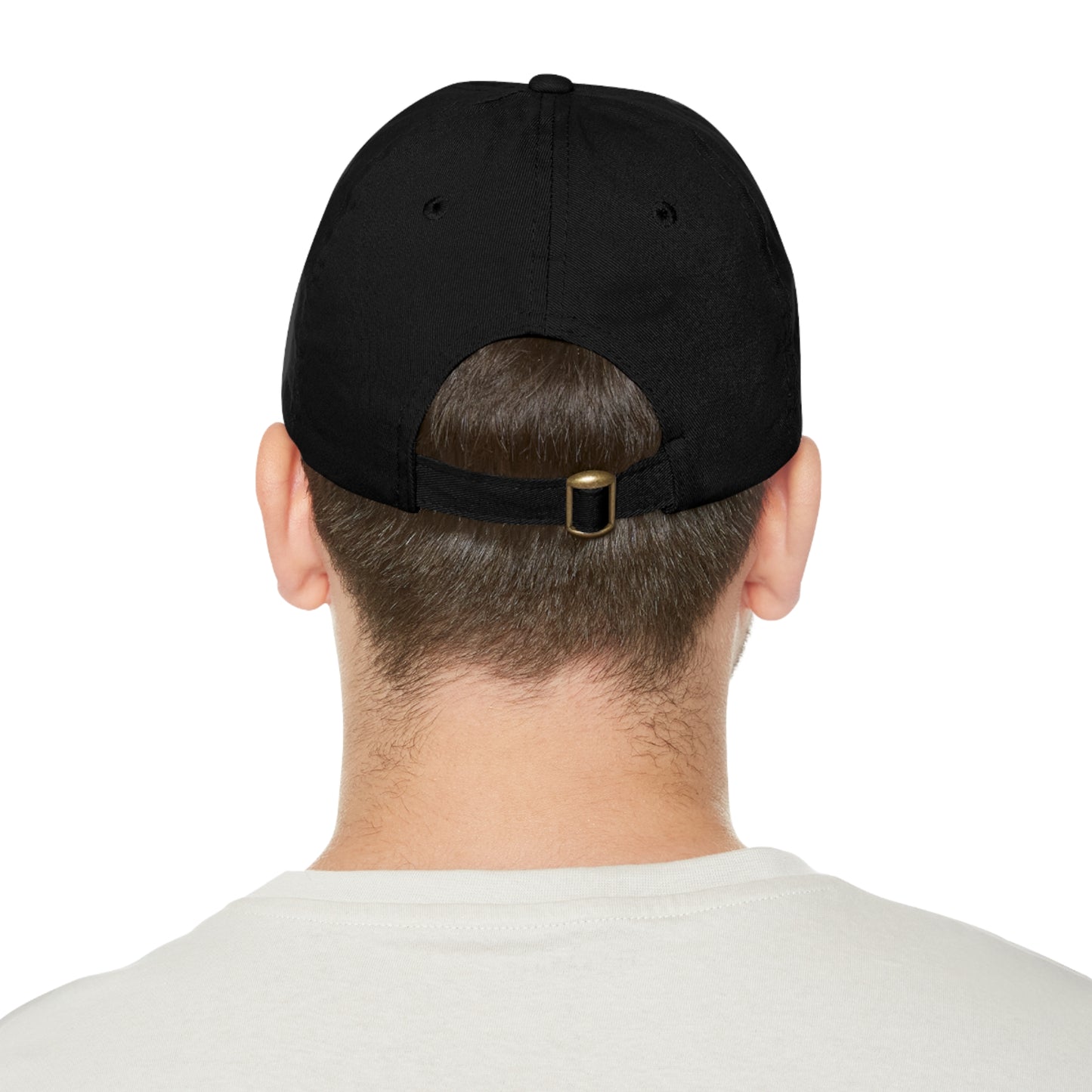Flutter & Flame Up/Down Logo Dad Hat - Unisex Butterfly Casual Hat with Leather Patch